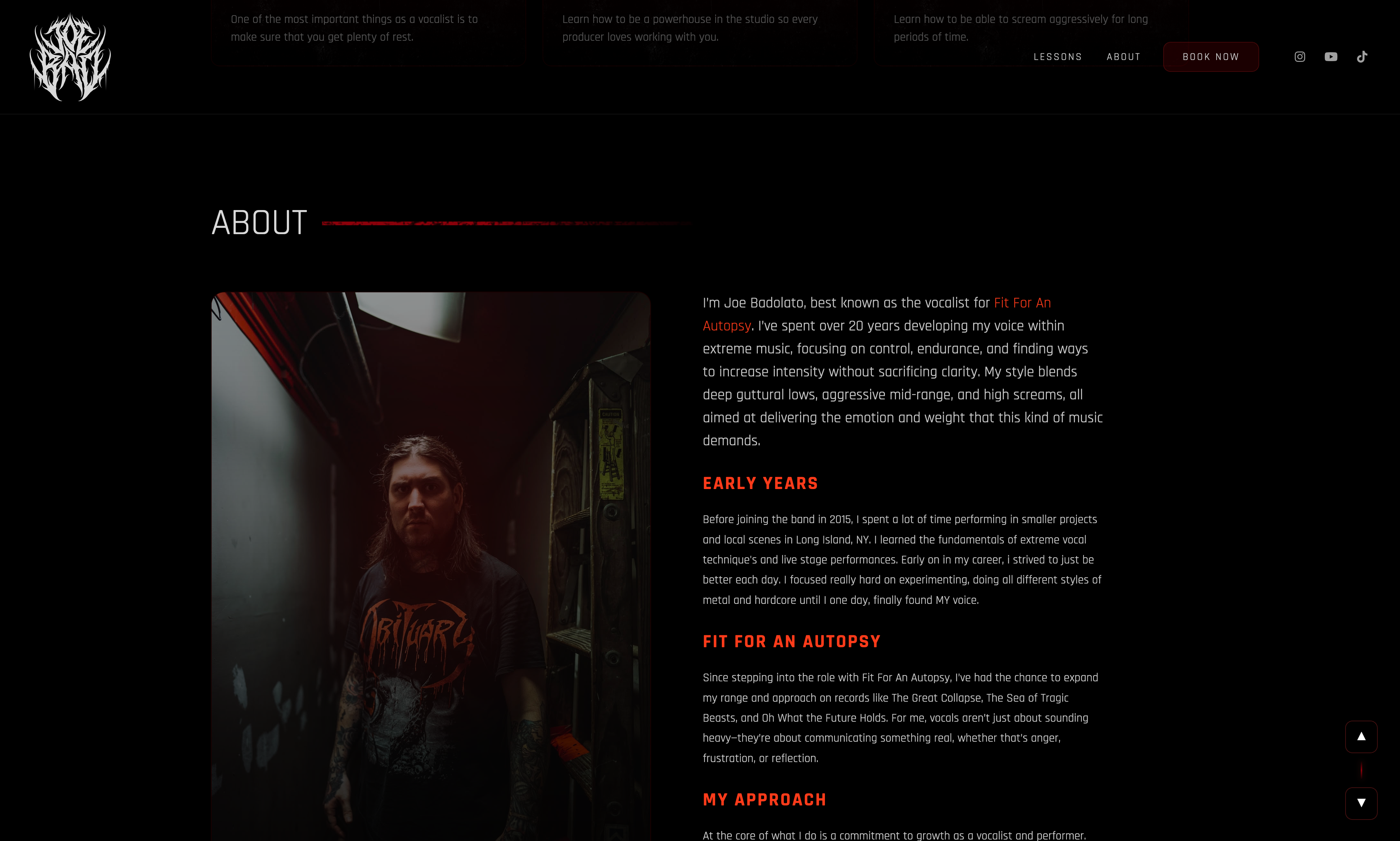 JOEBAD.CO project view 2