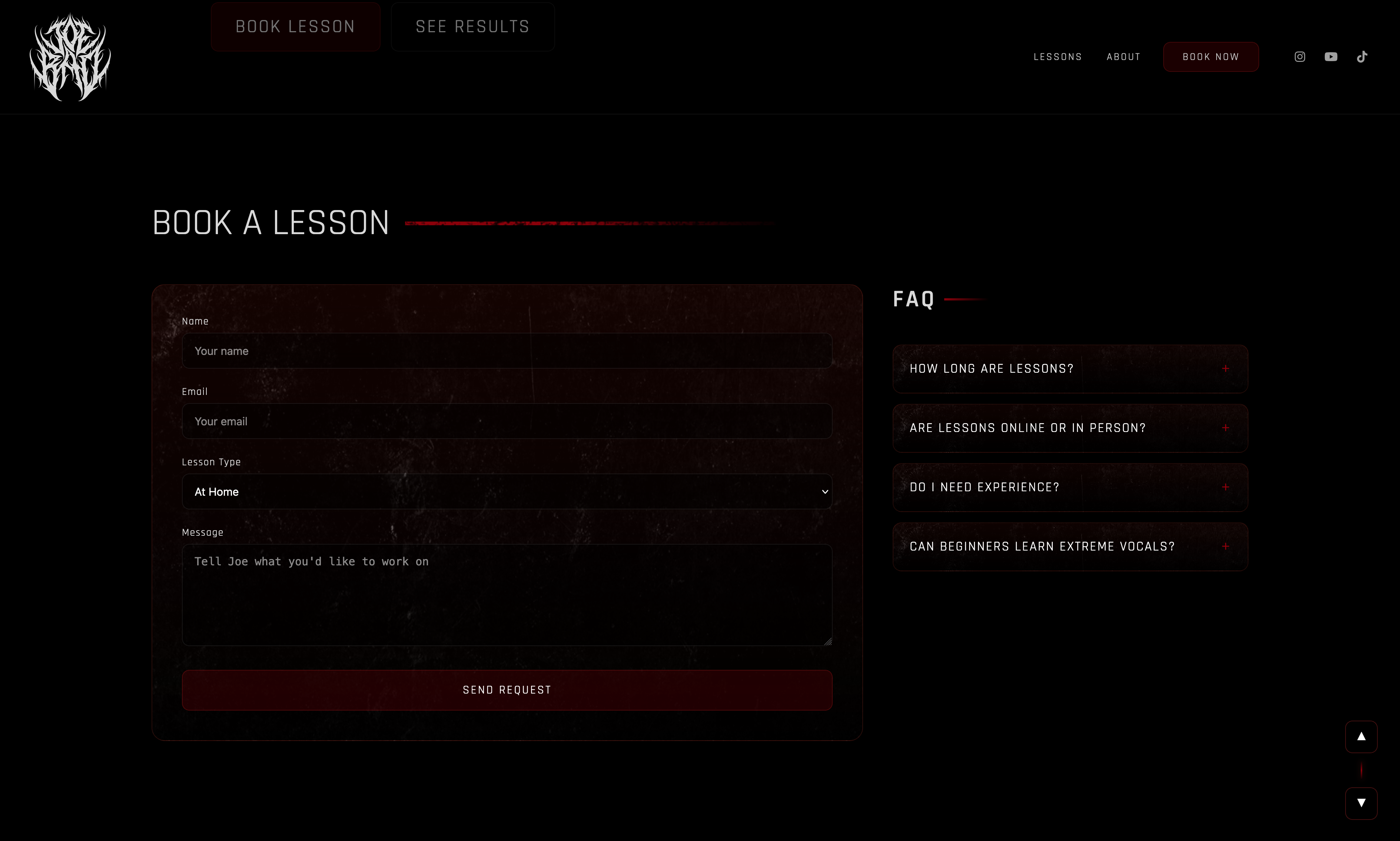 JOEBAD.CO project view 3